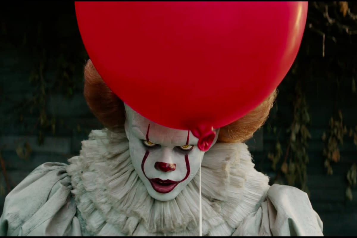 Bill Skarsgård as Pennywise the Clown in "It" (2017)<p>Warner Bros.</p>