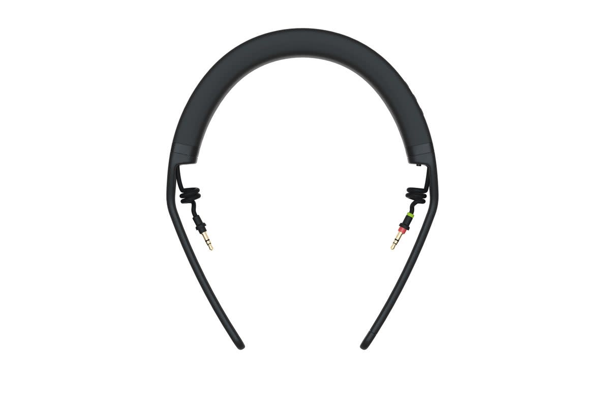 The unassembled TMA-2 Studio Wireless+ headphones can be used as a headband (AIAIAI)