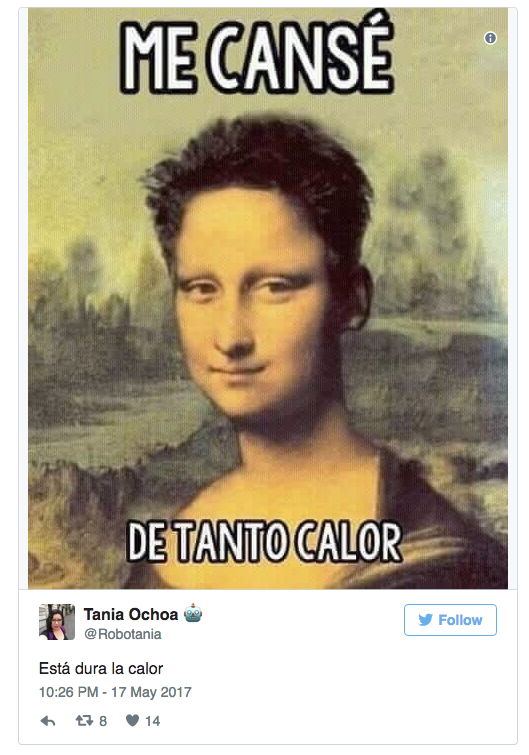 Memes por ola de calor en Ciudad de México