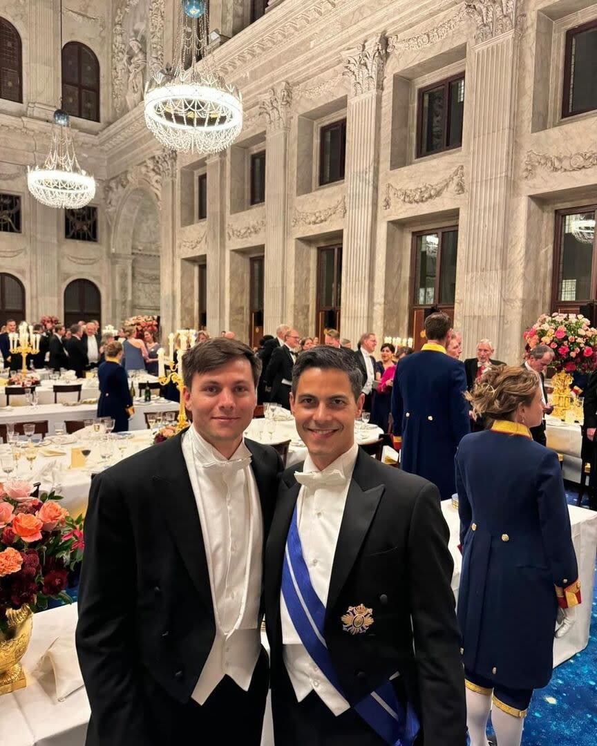 En abril asistieron a un banquete en honor a los reyes de España (Foto: Instagram @jettenrob)