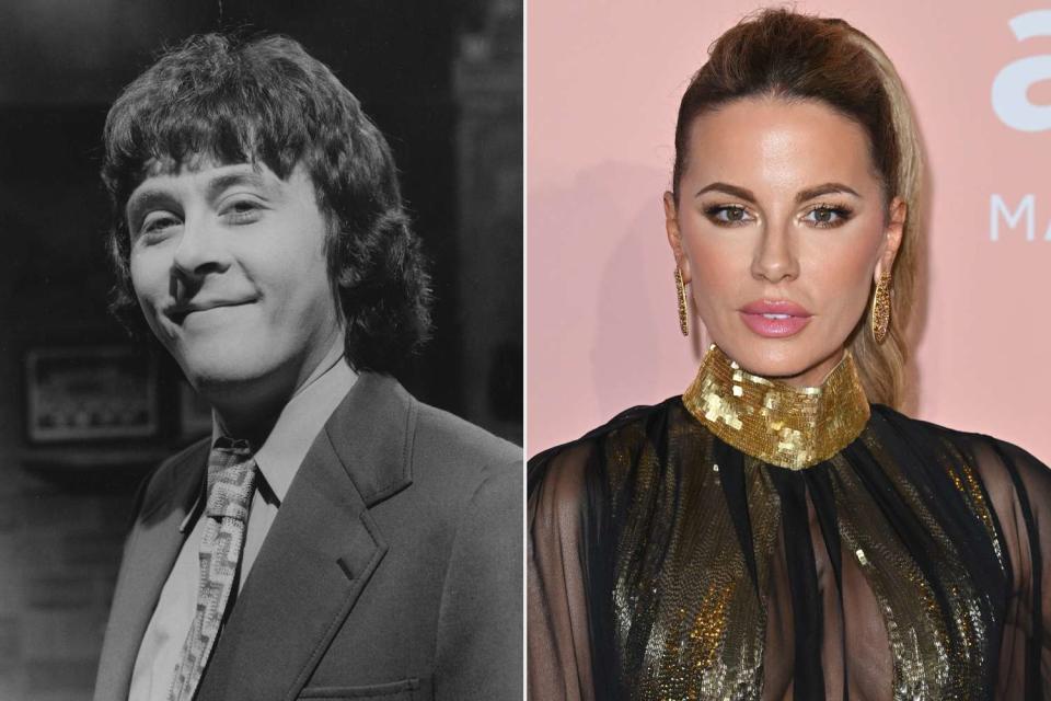 <p>Don Smith/Radio Times/Getty; Stephane Cardinale - Corbis/Corbis via Getty</p> Richard Beckinsale on Feb. 19, 1978; Kate Beckinsale in Venice, Italy, on Sept. 3, 2023