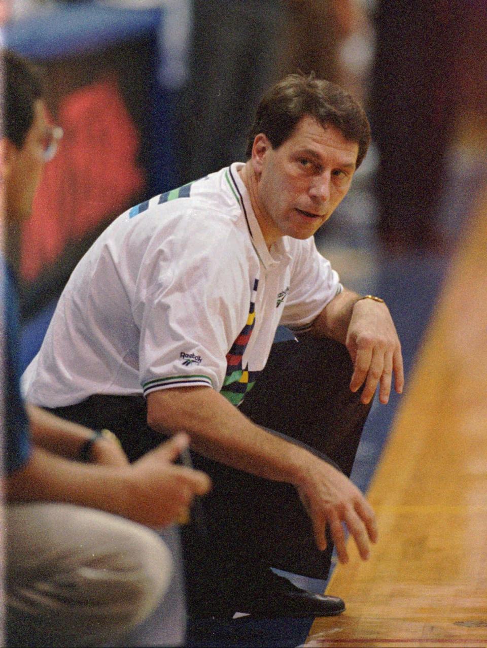 Tom Izzo needed a missed 3-pointer by Chaminade to get Win No. 1 in Maul, back on Nov. 20, 1995.  Now in his 24th season at MSU, Izzo has 21 NCAA tournament appearances (soon to be 22), seven Final Fours and one NCAA championship.