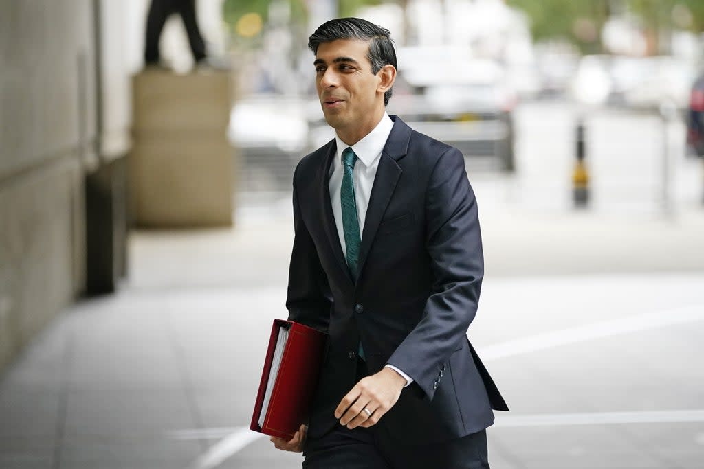 Chancellor Rishi Sunak (Aaron Chown/PA) (PA Wire)