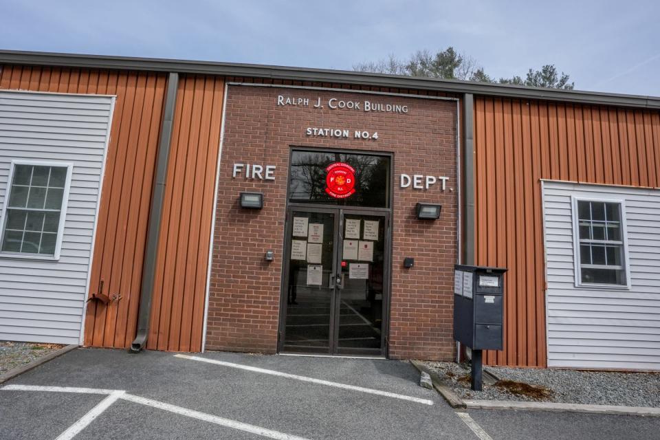 Central Coventry Fire District's Station No. 4, where its administrative offices are located. When Frank Brown became its part-time chief in 2017, he got a significant bump in pay.