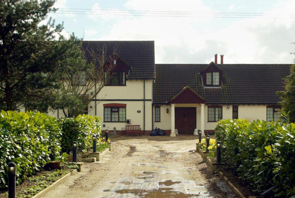 The former home of lottery winner Michael Carroll in Swaffham, Norfolk.