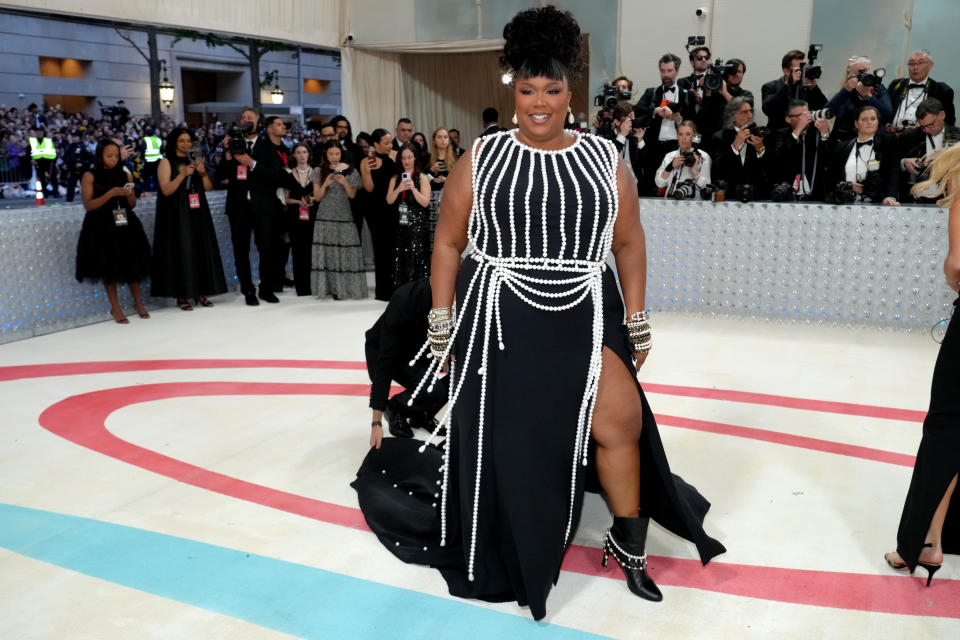 NEW YORK, NEW YORK - MAY 01: Lizzo attends the 2023 Met Gala Celebrating 