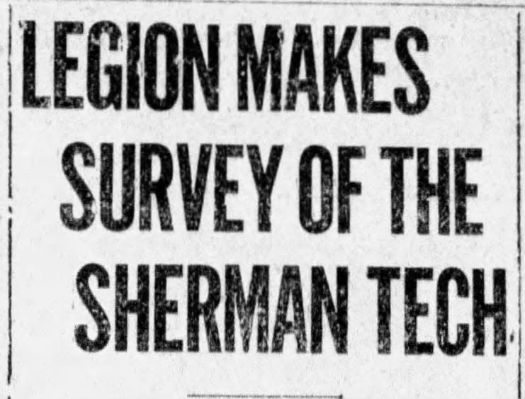 A headline clipping from the Chillicothe Gazette.