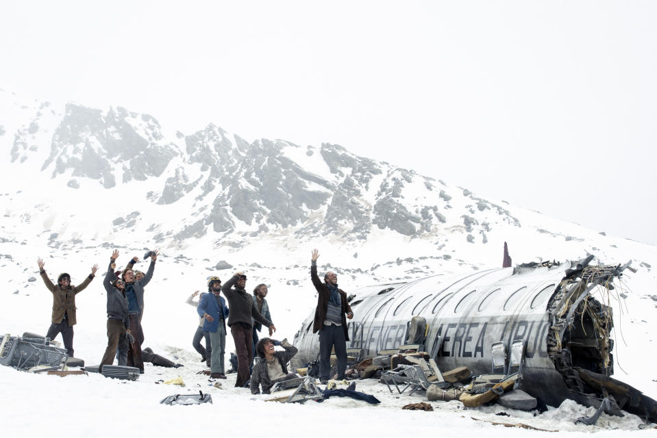 'La sociedad de la nieve' lanza un homenaje desde lo más profundo del corazón con el mayor respeto y veracidad posible (Foto de Quim Vives/Netflix © 2022)