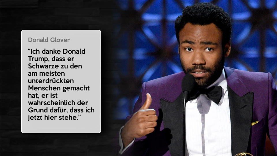 Die besten Trump-Jokes der Emmy-Verleihung