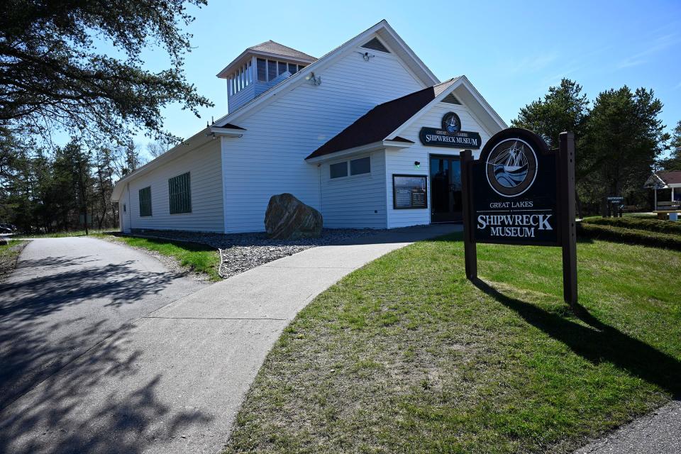 The Great Lakes Shipwreck Museum at Whitefish Point includes a variety of displays, from the famous lighthouse to a 1940s-era lifeboat to the restored lighthouse keeper’s quarters to the 200-pound bronze bell of the Edmund Fitzgerald.