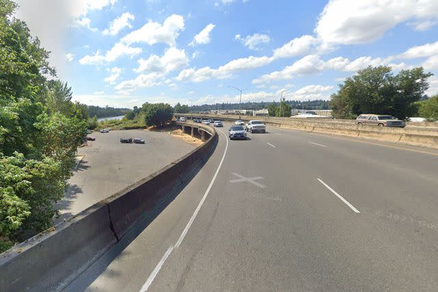 <p>Google Maps</p> Image of the Center Street Bridge in Salem.