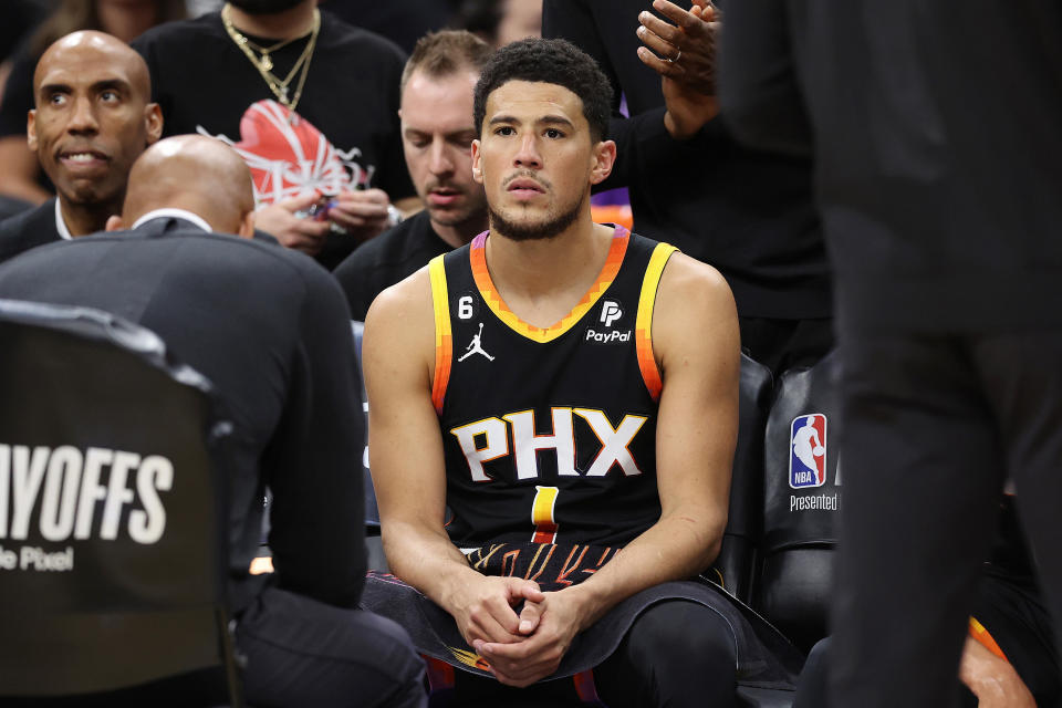 Devin Booker。（Photo by Christian Petersen/Getty Images）