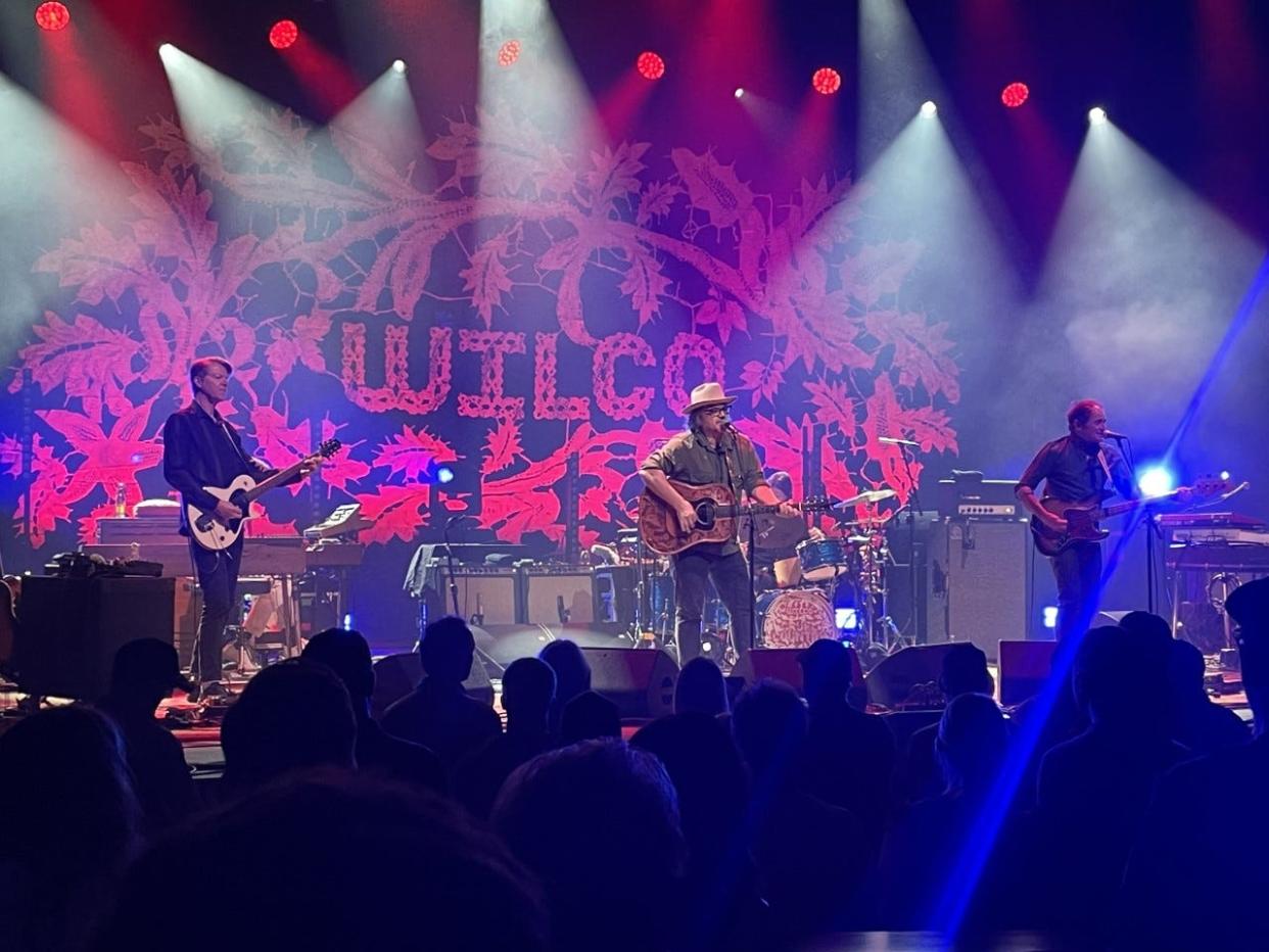 Wilco performs Monday night at the Washington Pavilion in Sioux Falls.