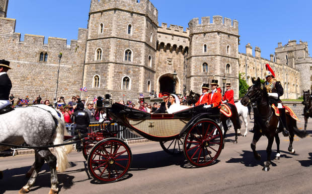 Prince Harry and Meghan Markle's wedding carriage<p>James Devaney/GC Images</p>