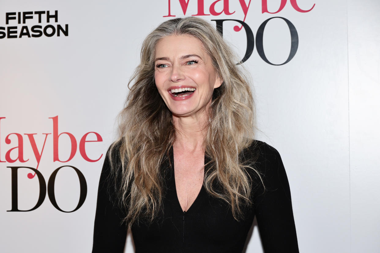 Paulina Porizkova talks about opening herself up to dating again. (Photo: Jamie McCarthy/Getty Images)