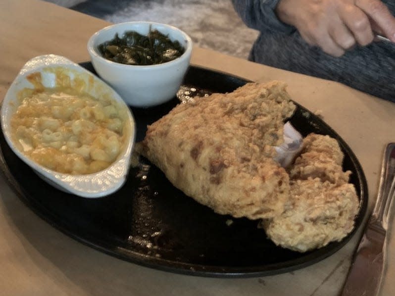 Fried chicken from Angel Oak Restaurant.