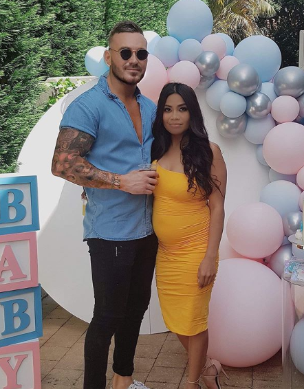 MAFS Cyrell and Love Island Eden baby gender reveal