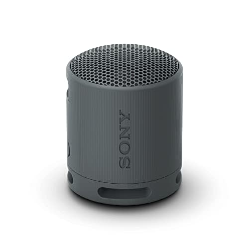 Sony SRS-XB100 Wireless Bluetooth Portable Lightweight Super-Compact Travel Speaker, Extra-Dura…