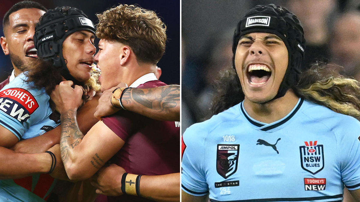 Jarome Luai slams 'idiot' critics in ugly Origin post-match act