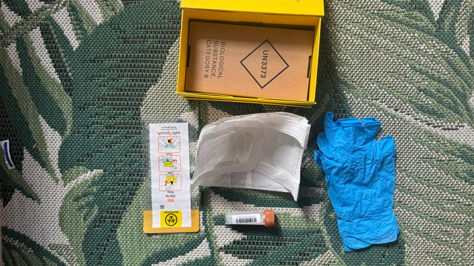 Zoe's gut health kit, unboxed