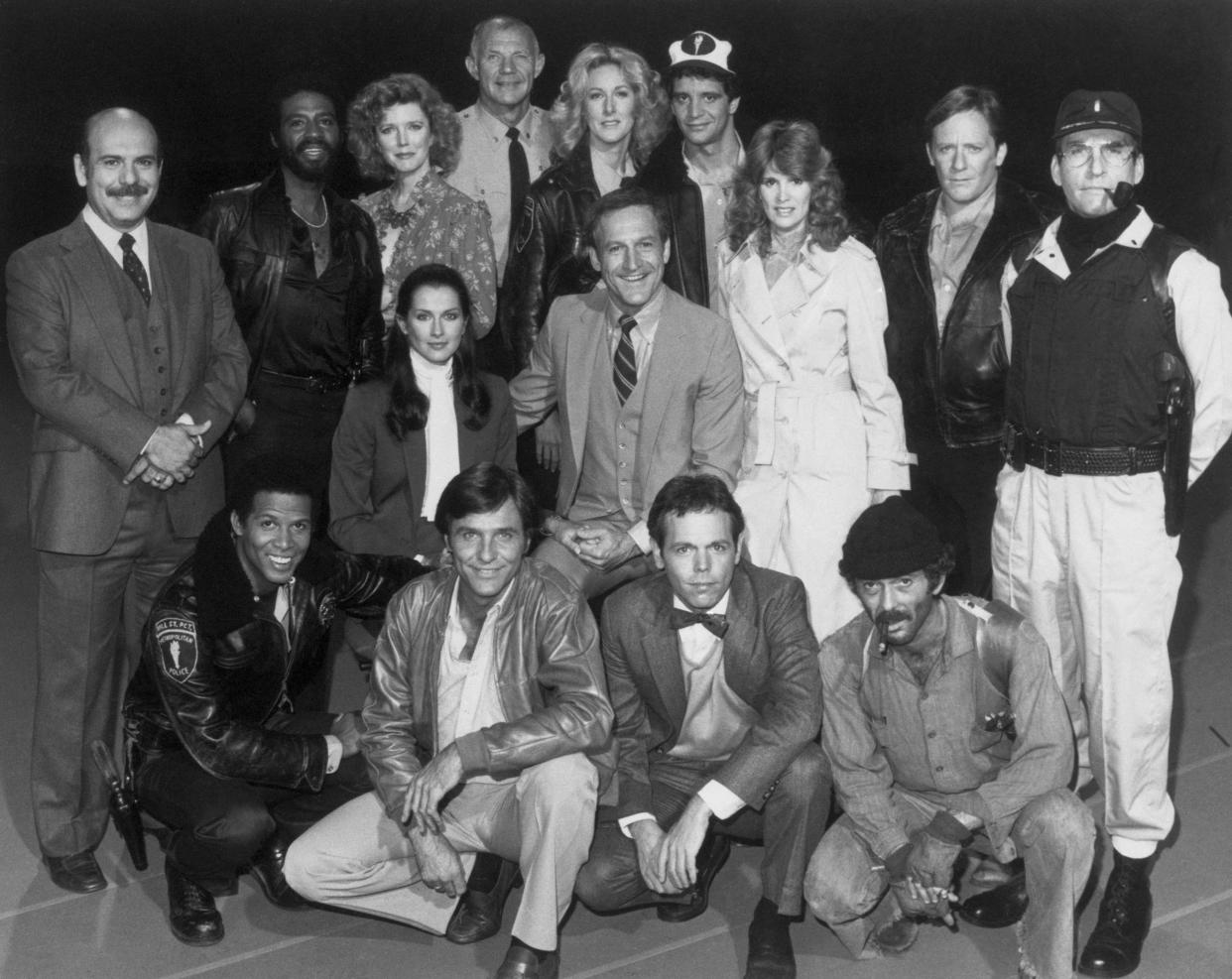 The Cast Of NBC-TV's Hill Street Blues.