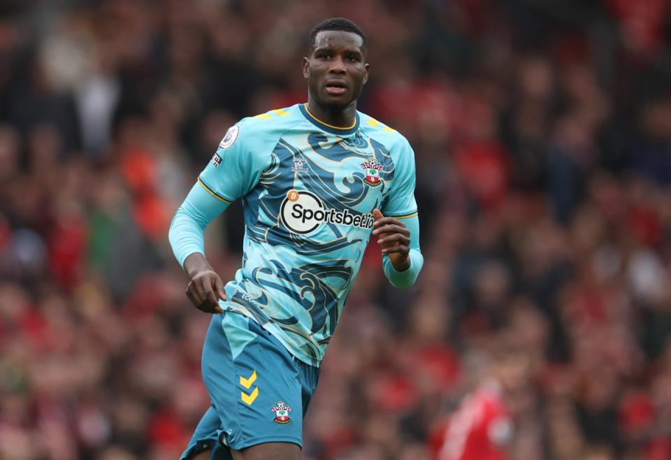 Paul Onuachu playing for Southampton last season (Getty Images)