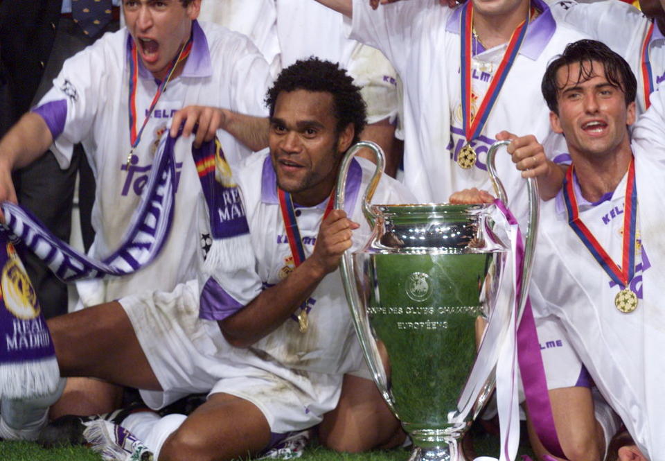 Le champion du monde 98 et champion d'Europe 2000 a passé 3 saisons à Madrid. Le temps pour lui de gagner notamment deux fois la C1...en 98 et 2000.