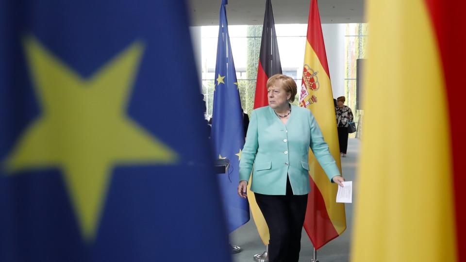 Bundeskanzlerin Angela Merkel. Bis Ende des Jahres hat Deutschland die EU-Ratspräsidentschaft inne.