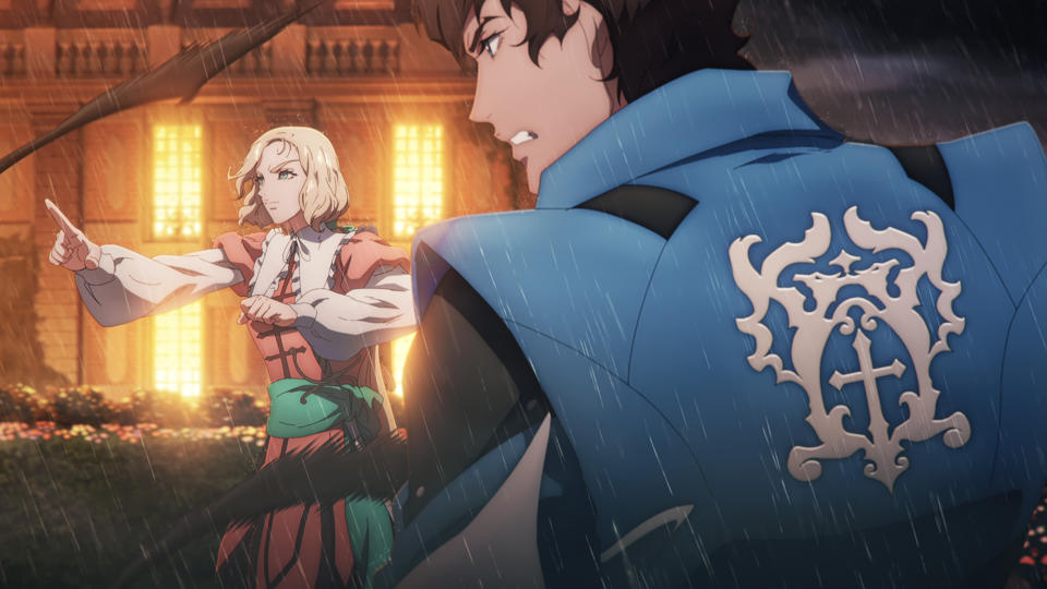 Richter and Maria in Castlevania: Nocturne