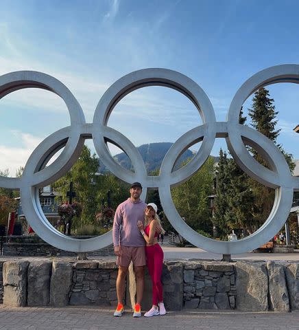 <p>Nastia Liukin Instagram</p> Nastia Liukin and her boyfriend Ben Weyand