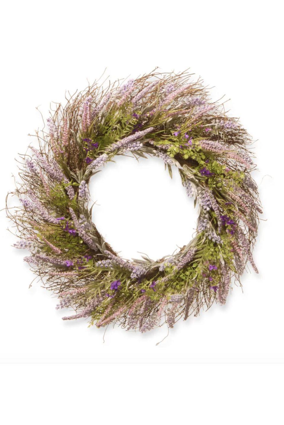 1) Lavender Wreath