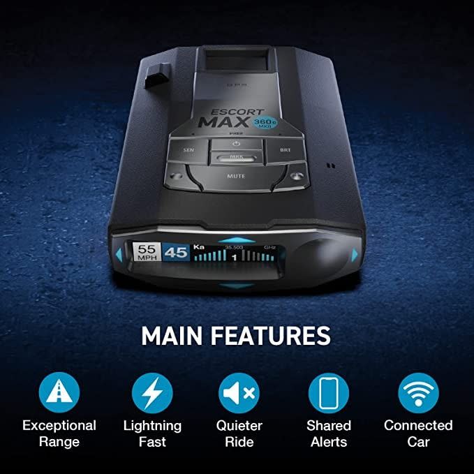 escort max 360 mkii radar detector