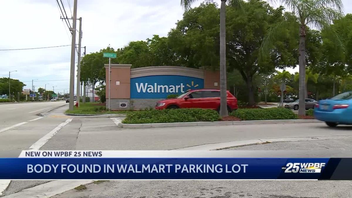 Body found in Walmart parking lot in West Palm Beach