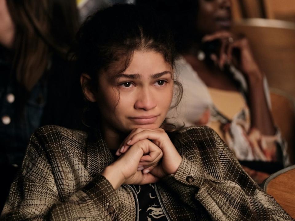 Zendaya in ‘Euphoria’ (HBO / NOW TV)