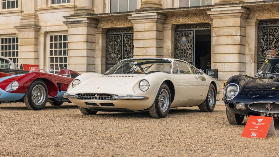 A 1966 Ferrari 365P Berlinetta Speciale ‘Tre Posti scored the Ferrari 75th Anniversary award. - Credit: Concours of Elegance.