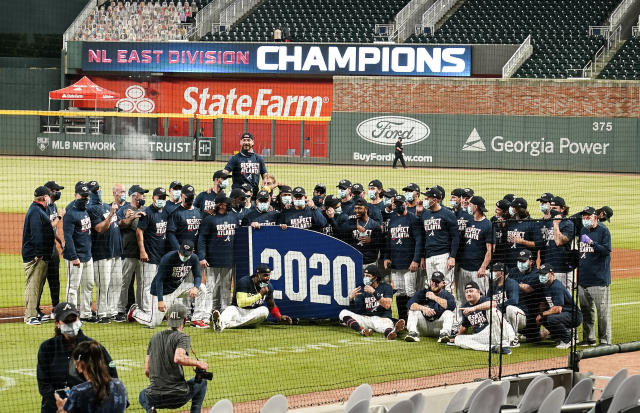 Braves beat Marlins 2-1, clinch 5th straight NL East title - The Atlanta  Voice