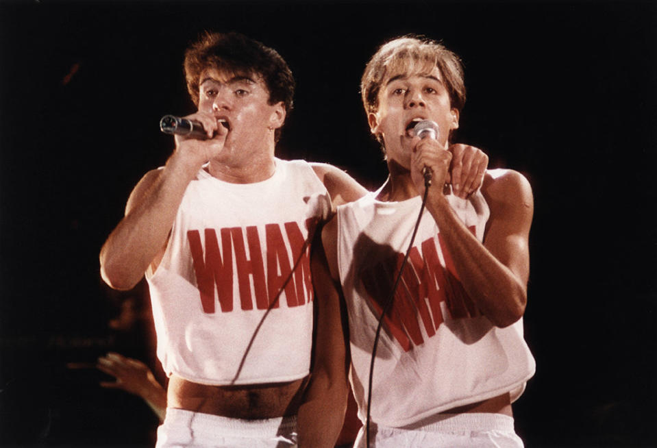 George Michael in Wham!