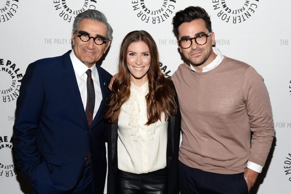 Eugene Levy, Sarah Levy, and Daniel Levy