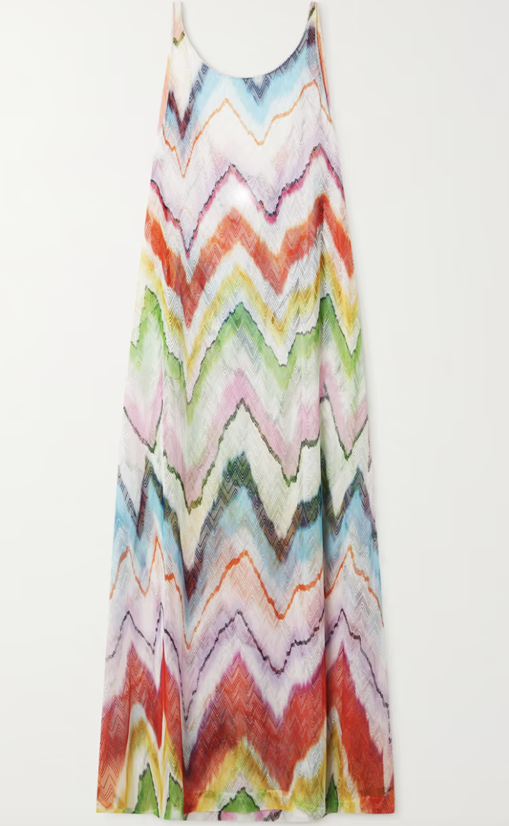 Missoni Mare crochet-knit maxi dress. PHOTO: Net-a-porter