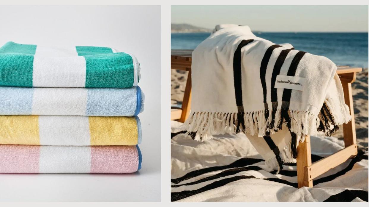 luxury beach towels