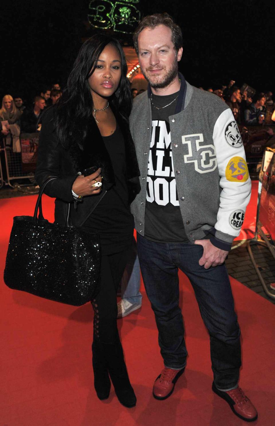 Eve (L) and Maximillion Cooper attend the UK premiere of Jackass 3D at BFI IMAX on November 2, 2010 in London, England