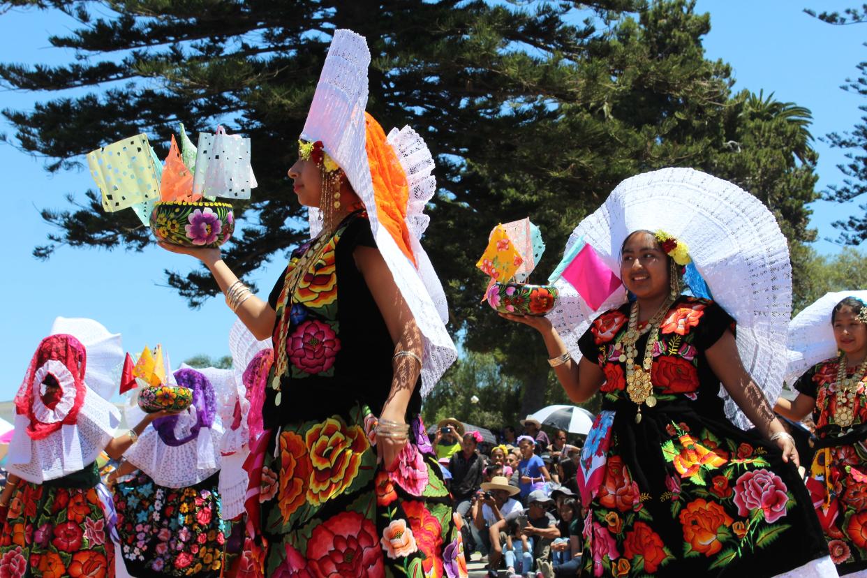 Chinas Oaxaqueñas perform at the 2019 Guelaguetza Festival in downtown Oxnard. The event is returning to Plaza Park on June 25.