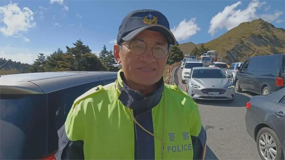 衝合歡山看高山杜鵑　湧上千車流交通大打結