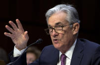 Federal Reserve Board Chair Jerome Powell testifies on the economic outlook, on Capitol Hill in Washington, Wednesday, Nov. 13, 2019. (AP Photo/Jose Luis Magana)