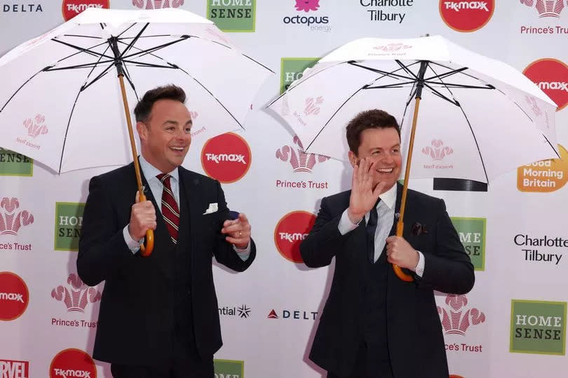 Ant and Dec at Prince's Trust Awards