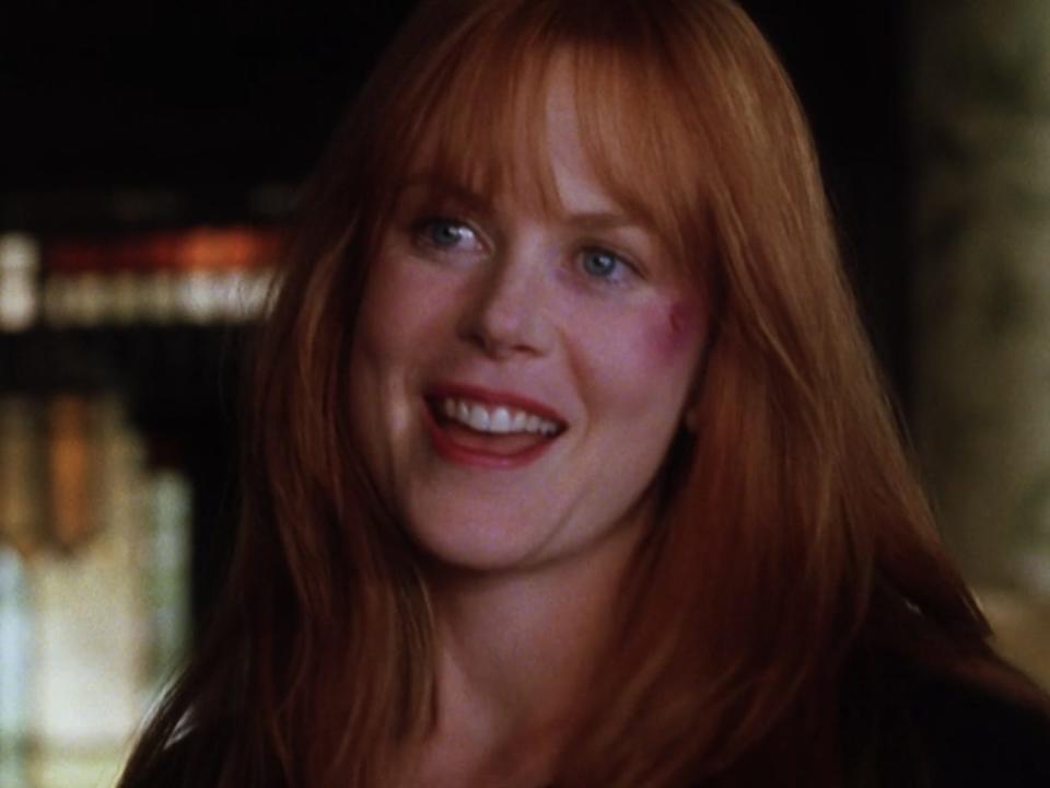 gillian owens with a black eye in practical magic