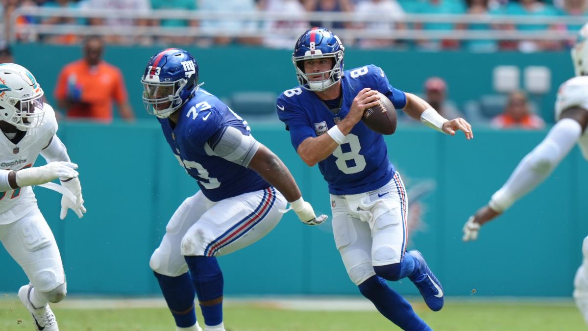 Giants' attempt at QB push play resulted in injuries to two players - NBC  Sports