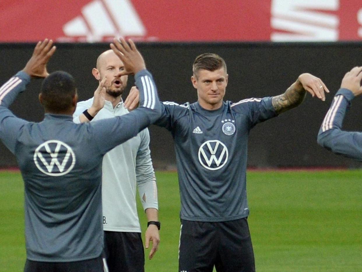 Vor Test gegen Dänemark: DFB-Duo wieder im Training