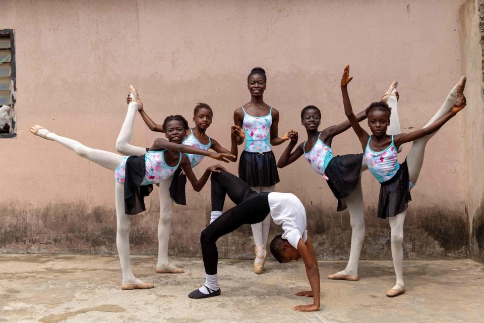 Anthony is one of 12 dancers at the Leap of Dance Academy (AFP via Getty Images)