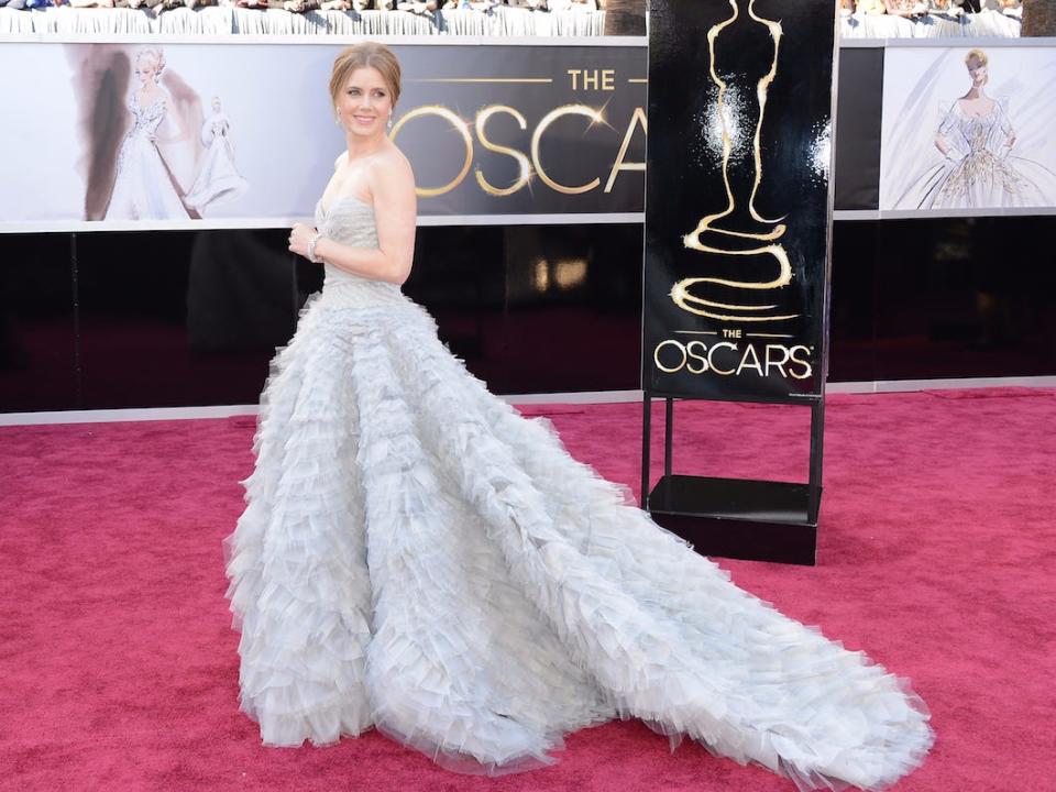 amy adams oscars dress